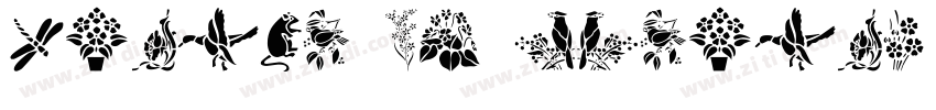 Nature Of Beauty Ser字体转换